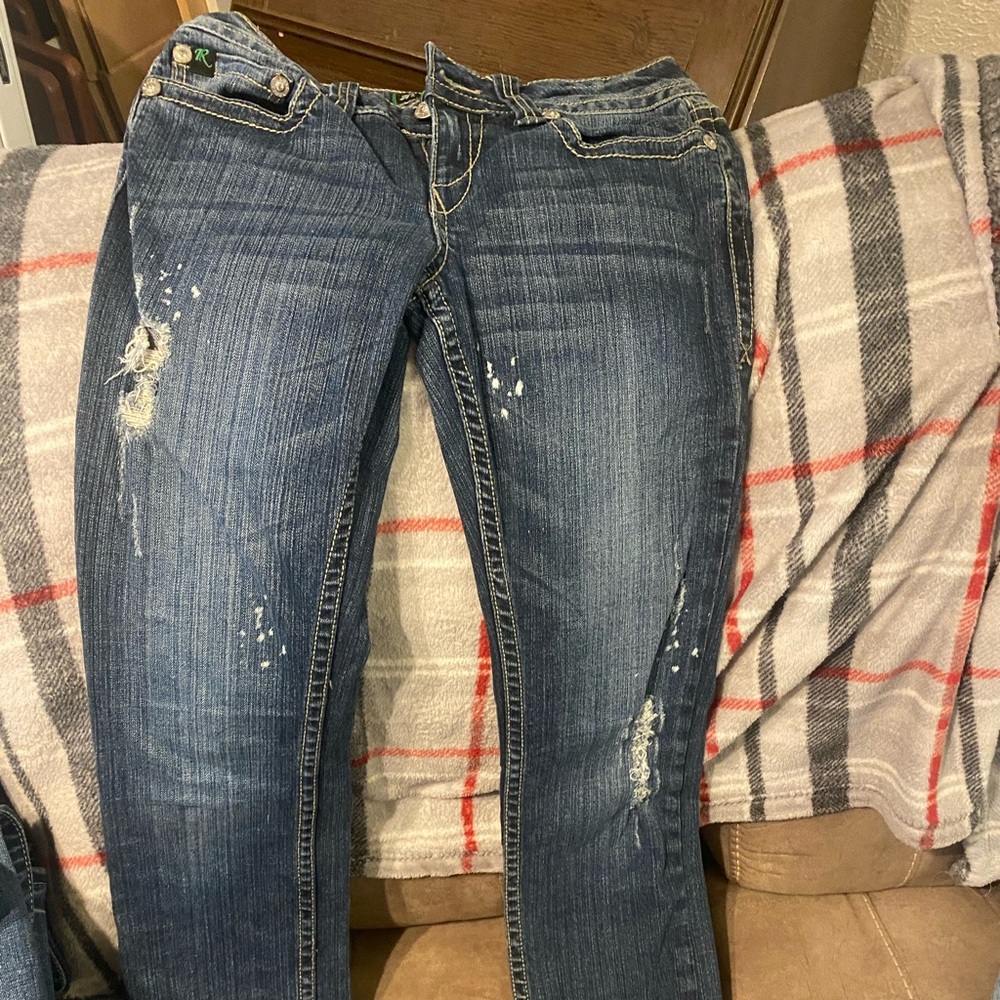 REUSE JEANS SIZE 28 x 35L